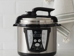 Panela de Pressão Elétrica 4L Inox  Fun Kitchen com 2 anos de Garantia