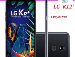 Smartphone LG K12 Plus 32GB Preto 4G Tela 5.7″ Câmera 16MP Câmera Selfie 8MP Dual Chip Android 8.1