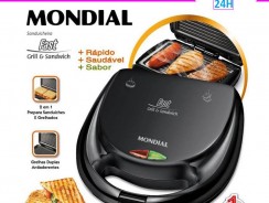 Sanduicheira Mondial Fast Grill e Sandwich – 780W com Alça Fria