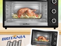 -Forno Elétrico de Bancada Britânia com Timer 44L – Preto BFE44P-