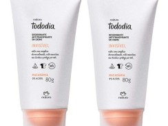 Kit Desodorante Antitranspirante em Creme Tododia Macadâmia–