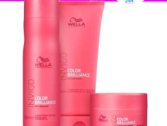 Kit Invigo Brilliance Shampoo, Condicionador e Máscara – Wella Professionals