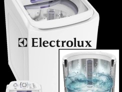 Lavadora Branca com Dispenser Autolimpante e Cesto Inox Electrolux (LAI17)