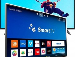 Smart TV LED 32″ Philips 32PHG5813/78 HD com Conversor Digital 2 HDMI 2 USB Wi-fi 60hz – Preta