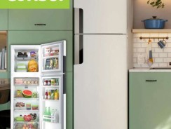 Geladeira Consul Duplex CRM44AB Frost Free com Altura Flex, Função Turbo e Freezer Espaçoso 386 L