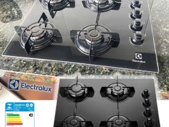 -Cooktop 4 Bocas Electrolux a Gás GLP Preto – KE4GP-