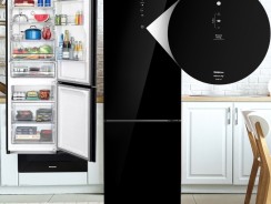 Geladeira/Refrigerador Panasonic Frost Free – Inverse Black Glass 397L NR-BB41GV1BA