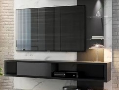 Painel para TV até 55” 3 Prateleiras Colibri – Home Atlântico