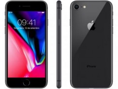 iPhone 8 Apple 64 4G Tela 4,7” – Retina Câm. 12MP + Selfie 7MP iOS 11