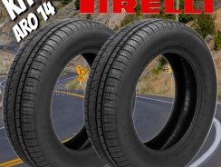 Kit Pneu Aro 14” Pirelli 175/65R14 82H – P400 EVO 2 Unidades