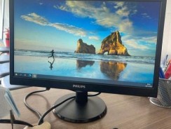 Monitor para PC Philips V Line  — 18,5″ LED Widescreen HD HDMI VGA