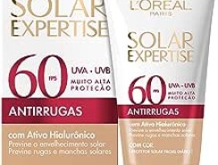 Protetor Solar Facial L’Oréal Paris Solar Expertise Antirrugas Fps 60 Com Cor 40G