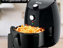 Fritadeira Sem Óleo Air fryer EOS Chef Gourmet 4 Litros Preto EAF40P 110V