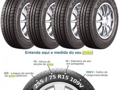 Pneu Aro 13” Goodyear 175/70R13 82T – Direction Touring 4 Unidades 4