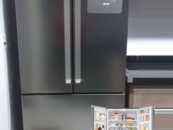 Refrigerador Brastemp Side Inverse BRO80 540 Litros Ice Maker Evox