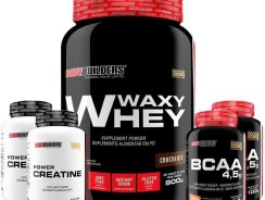 Kit Waxy Whey 900g + 2x BCAA 100g + 2x Power Creatina 100g – Bodybuilders