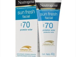 Neutrogena Sun Fresh Protetor Solar Facial FPS 70, 40g