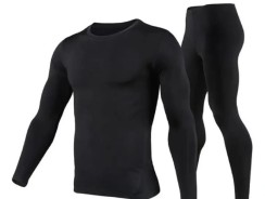 Conjunto blusa e calça térmica UV unissex segunda pele