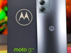 –Smartphone Motorola Moto G14 4GB RAM 128GB Câmera Dupla 6,5″ Grafite