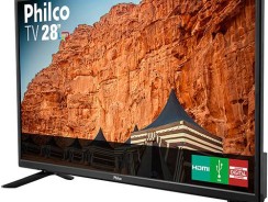 TV LED 28″ Philco PH28N91D HD com Conversor Digital 1 USB 1 HDMI – Preta