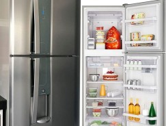 Geladeira Top Freezer Com Dispenser De Água Platinum 400l (dw44s)