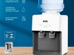 Bebedouro de Mesa para Garrafão EOS Mineralle Eletrônico Branco EBE03B Bivolt