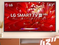 Smart TV 43” Full HD LED LG 43LM6370 60Hz – Wi-Fi Bluetooth HDR 3 HDMI 2 USB