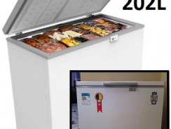 Freezer Industrial Horizontal Midea 1 Porta 202L – RCFA22