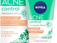 NIVEA Hidratante Facial Acne Control – Ajuda a combater 99% das bactérias causadoras da acne, controla a oleosidade, proporciona efeito matte, remove células mortas, reduz a vermelhidão e promove sensação de pele hidratada – 50g