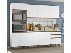 Cozinha Compacta Madesa Reims – 7 Portas 3 Gavetas