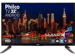 Smart TV Led 32″ Philco Ph32c10dsgwa HD Conversor Digital Integrado 3 HDMI 2 USB Wi-Fi