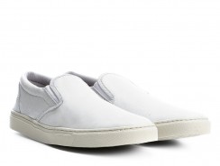 Slip On Couro Walkabout Tóquio Masculino – Branco