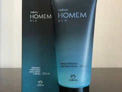 Shampoo Refrescante Para Cabelo e Barba Natura Homem Elo – 200 ml