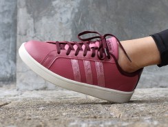 Tênis Adidas Cf Advantage W Feminino – Bordô