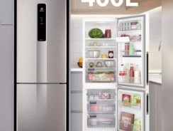 Geladeira/Refrigerador Electrolux Frost Free – Inverse 400L Bottom Freezer Efficient DB44S