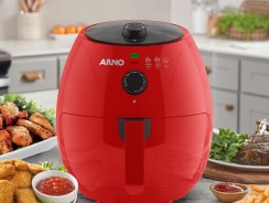 Fritadeira Air Fryer 3.3L Arno Easy Fry Vermelha 127V