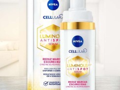 NIVEA Sérum Facial Cellular Luminous 630 30ml – Enriquecido com Ácido Hialurônico e Vitamina E, sua fórmula reduz marcas escurecidas, deixa a pele uniforme e previne o surgimento de novas marcas