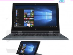 Notebook 2 em 1 Positivo Duo ZR3630 Intel Celeron Dual Core 4GB 32GB Tela LCD 11.6″ Windows 10 – Cinza