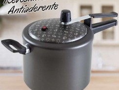 — Panela de Pressão Panelux Antiaderente 4,5L – Grafite Magnific –