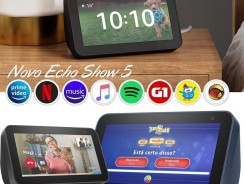 Echo Show 5 (2ª Geração): Smart Display de 5″ com Alexa e câmera de 2 MP – Cor Preta