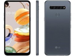 Smartphone LG K61 128GB Titânio 4G Octa-Core – 4GB RAM 6,53” Câm. Quádrupla + Selfie 16MP