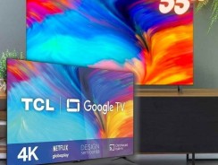 Smart TV LED 55″ 4K UHD TCL 55P635 – Google TV, Wifi