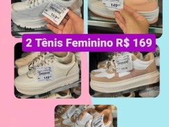 C&A: 2 Tênis Feminino Por R$ 169