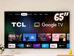 Smart TV 65” 4K LED TCL 65P735 VA 60Hz Hands – Free Wi-Fi Bluetooth HDR Alexa Google Assistente