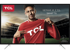 Smart TV LED 43” TCL L43S4900FS Full HD com Conversor Digital 3 HDMI 2 USB Wi-Fi 60Hz – Preta