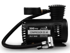 Mini Compressor De Ar Portátil Para Encher Pneu 300psi 12v 20L/min Carro Moto Importway