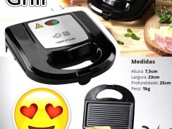 Sanduicheira e Grill Fun Kitchen – by Multilaser