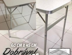 Mesa Dobravel Aluminio 60 X 45cm Vira Maleta Paralisad Forte – SPARTA