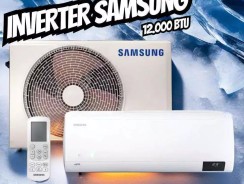 -Ar-condicionado Split Inverter Samsung WindFree Sem Vento 12.000 BTUs Frio AR12AVHABWKNAZ Branco 220V –