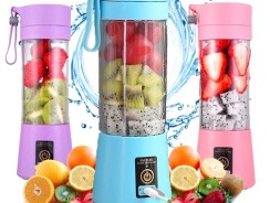 Mini Liquidificador Portátil Take Juice Cup 6 Lâminas Recarregável